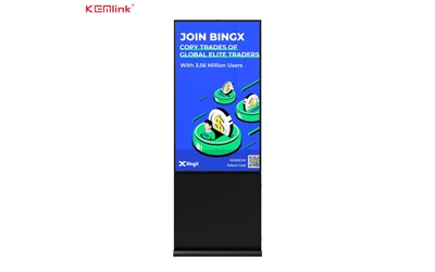 จอแสดงผลป้ายดิจิตอลแนวดิจิตอลกลางแจ้ง 65 นิ้ว-เบสเพรียว